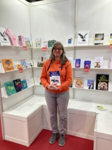 "Besser Reiten trotz Kniebeschwerden" und ich auf der Leipziger Buchmesse